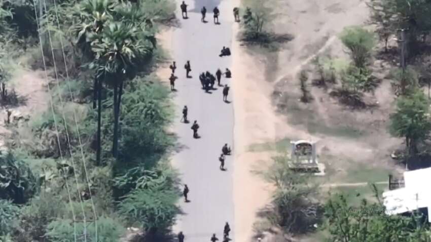 ミャンマー:ミャイン町で軍部隊が地雷攻撃を受け兵士1人死亡、ファカウンでドローン攻撃も