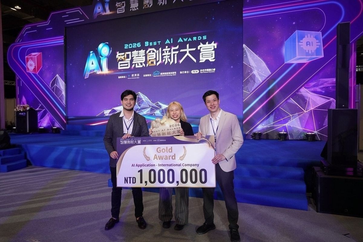 シンガポールに拠点を置くAmity社のAI研究センター、台湾の2026年AIアワードで金賞を受賞