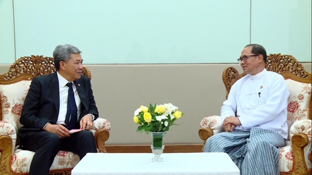 ミャンマーとマレーシアの外相が二国間会談を実施