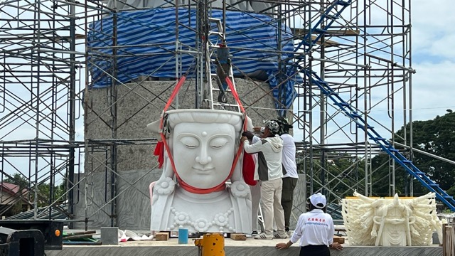 タイ最大級「千手観音菩薩」像、新ランドマークへ