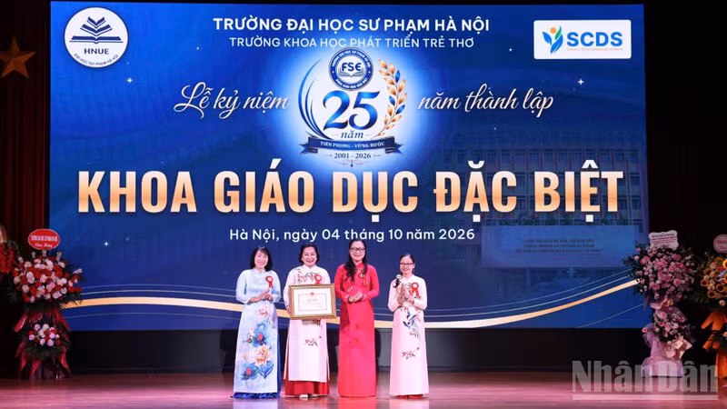Hanoi University of Education Commemorates 25 Years of Special Education, Pledges to Advance Inclusive Learning