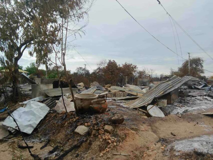 In Chauk, the military has abducted and killed civilians and burned down more than 4 villages, with tens of thousands of displaced people in urgent need of food.