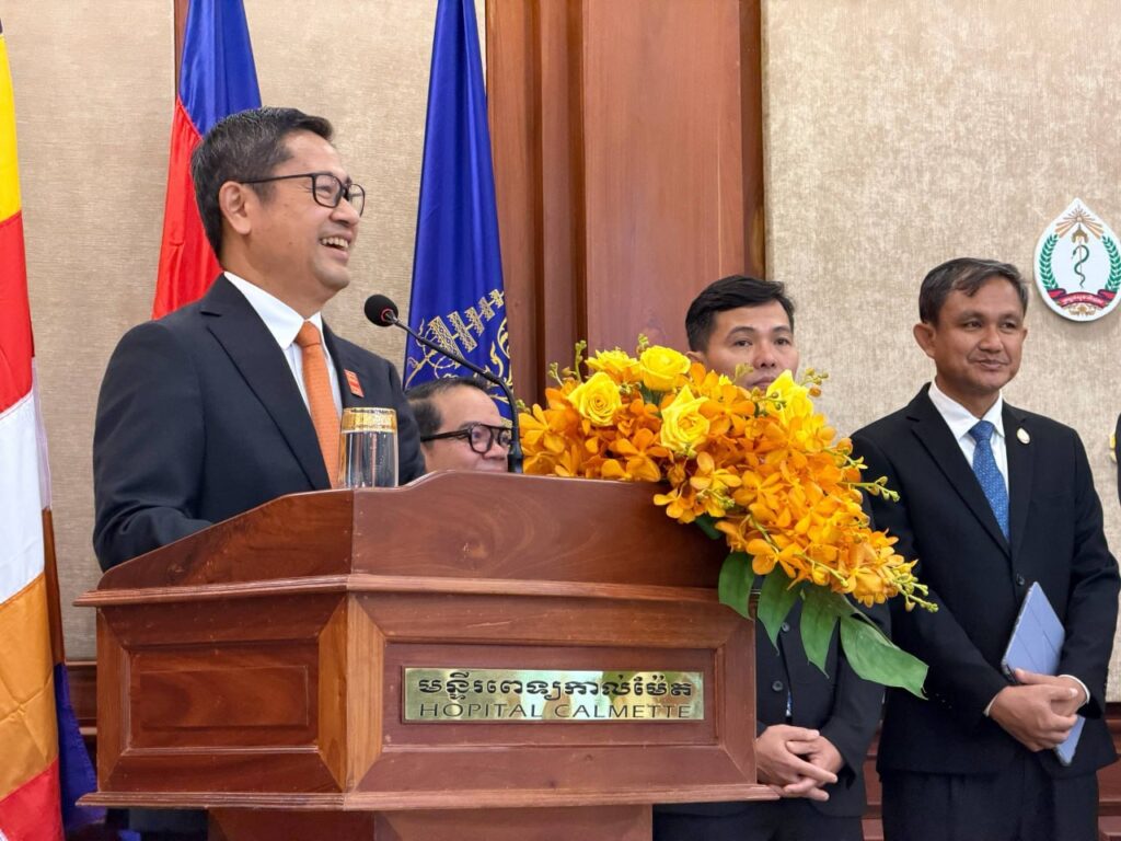 Calmette Hospital Recognized as Cambodia's First 'Center of Excellence in Diabetes Care'