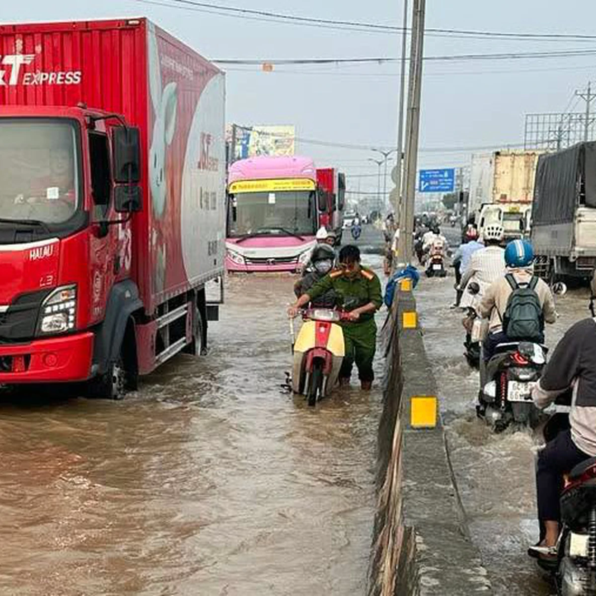 メコンデルタ、月末の満潮で浸水リスク ビンロン省で最大50cmの浸水予想