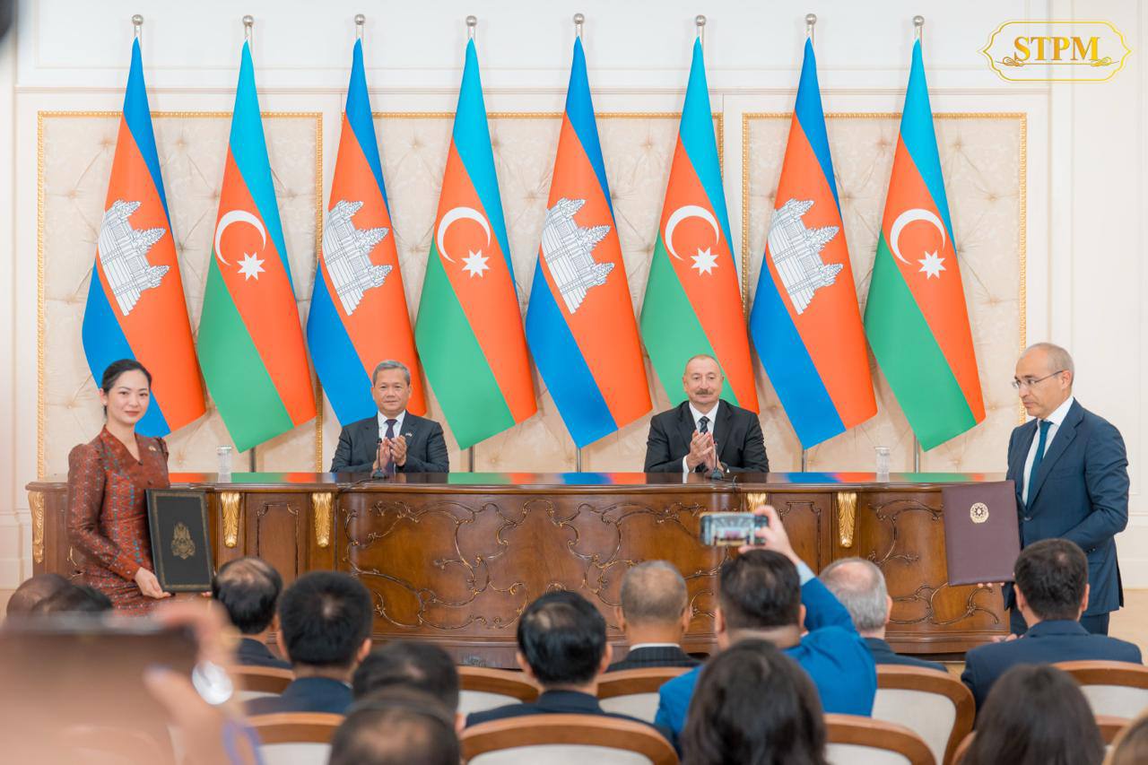 Cambodia and Azerbaijan Sign MoUs and Agreement to Boost Economic and Educational Ties