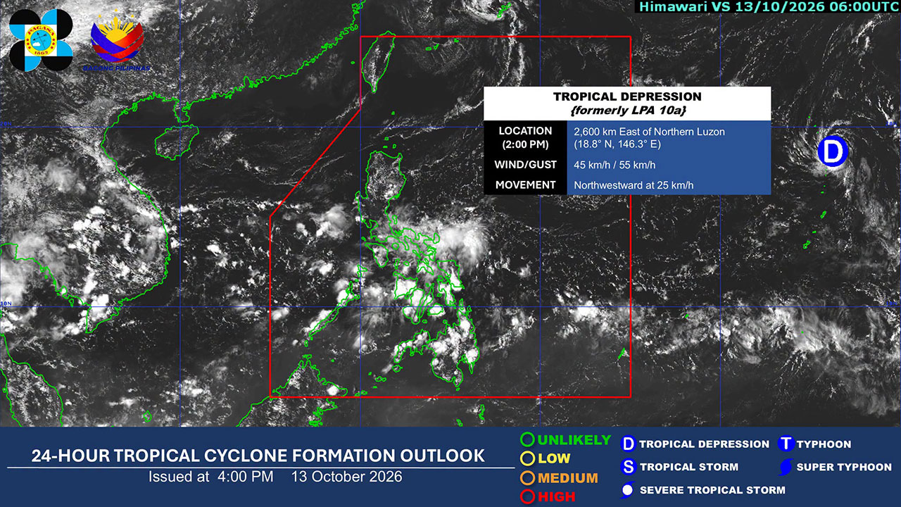 Two Weather Systems Bring Rain to Luzon, Visayas