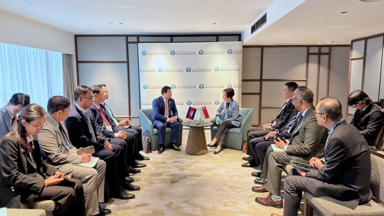 Cambodia and Singapore Vow to Enhance Agricultural and Agribusiness Cooperation