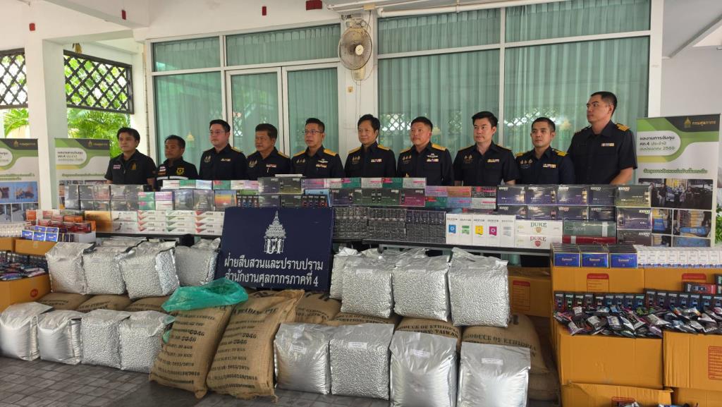 タイ税関、不正輸出入品摘発 21600万バーツ相当