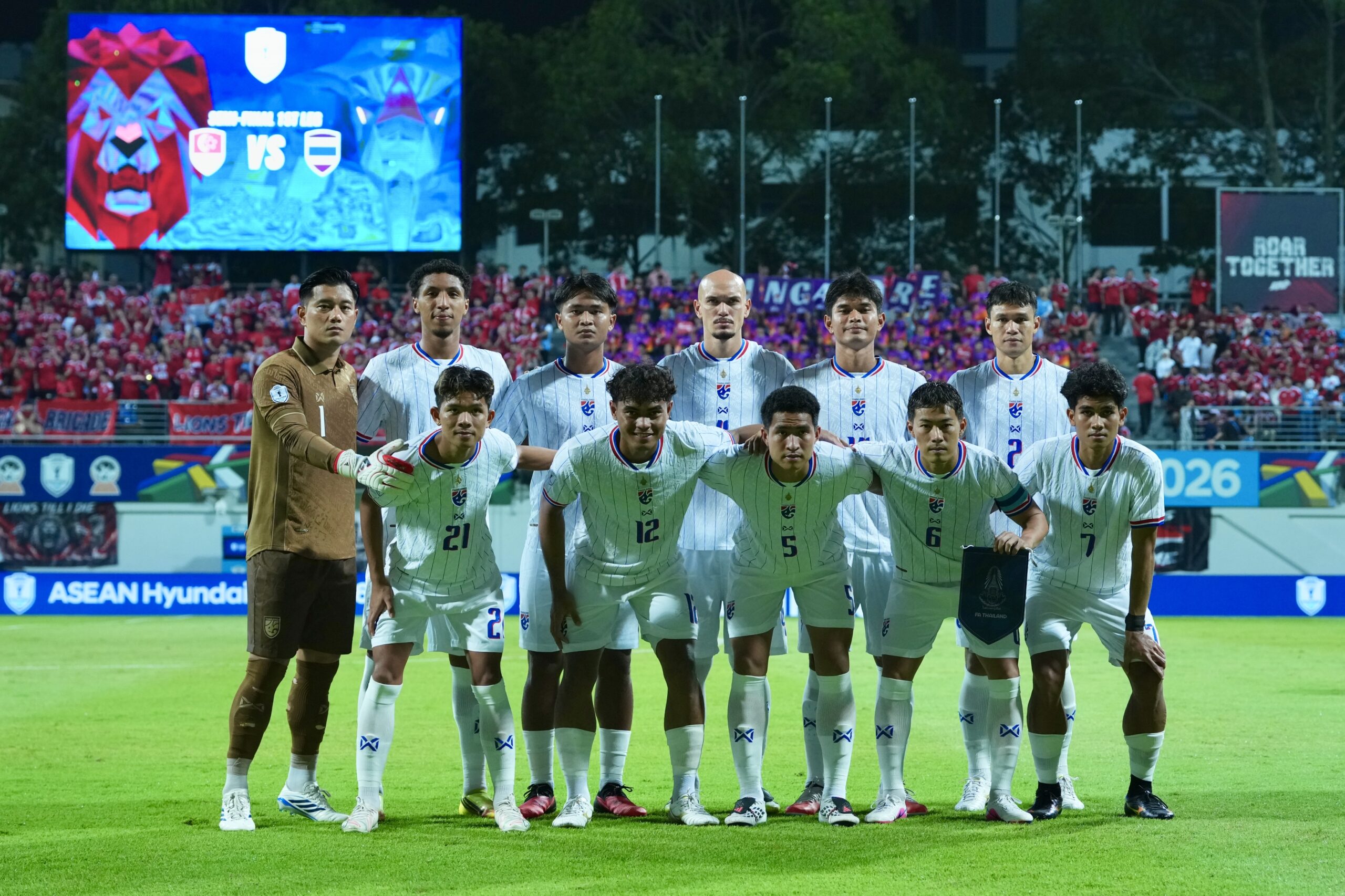 サッカー・アセアンカップ、タイがシンガポールに先勝 決勝進出へ王手