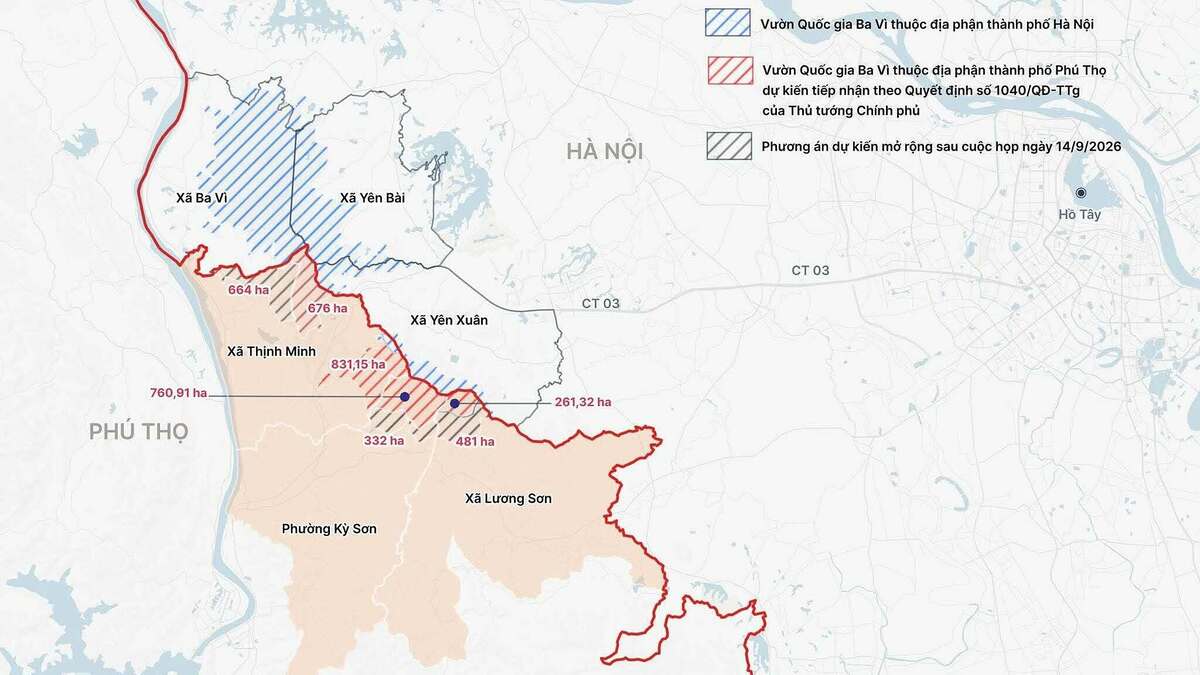 Hanoi Plans to Incorporate Over 4,000 Hectares Around Ba Vi National Park
