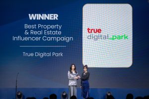 True Digital Park、タイ・インフルエンサー・アワードで最優秀不動産キャンペーン賞を受賞