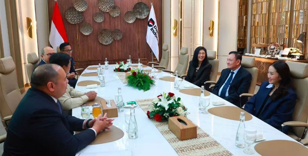 タイ元首相タクシン氏、インドネシア大統領と経済協議