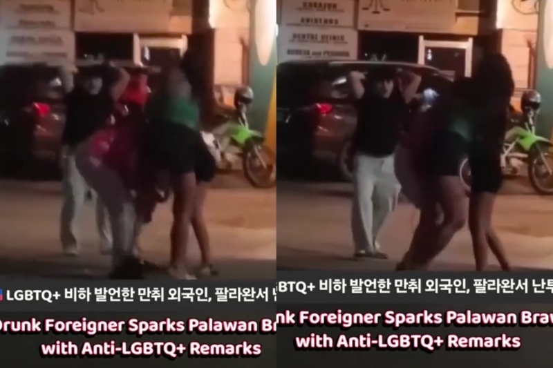 Foreigner Attacked in Palawan After Alleged LGBTQ+ Slurs