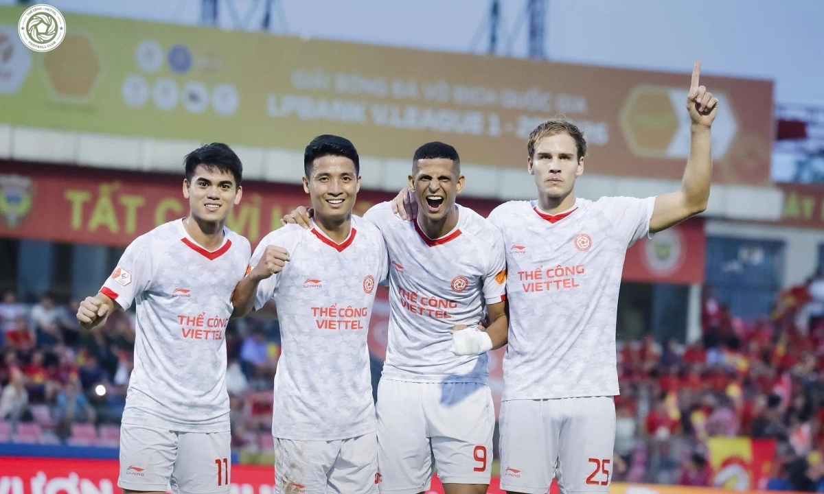 V-League: Bui Tien Dung's double leads The Cong to 2-0 victory over Ha Tinh