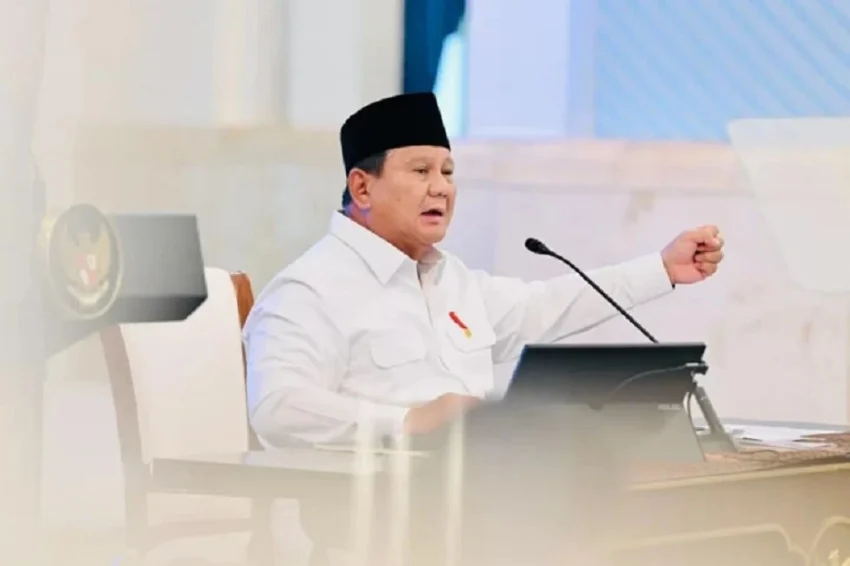 Prabowo Demands Strict Action Against Misappropriation Without Damaging National Stability