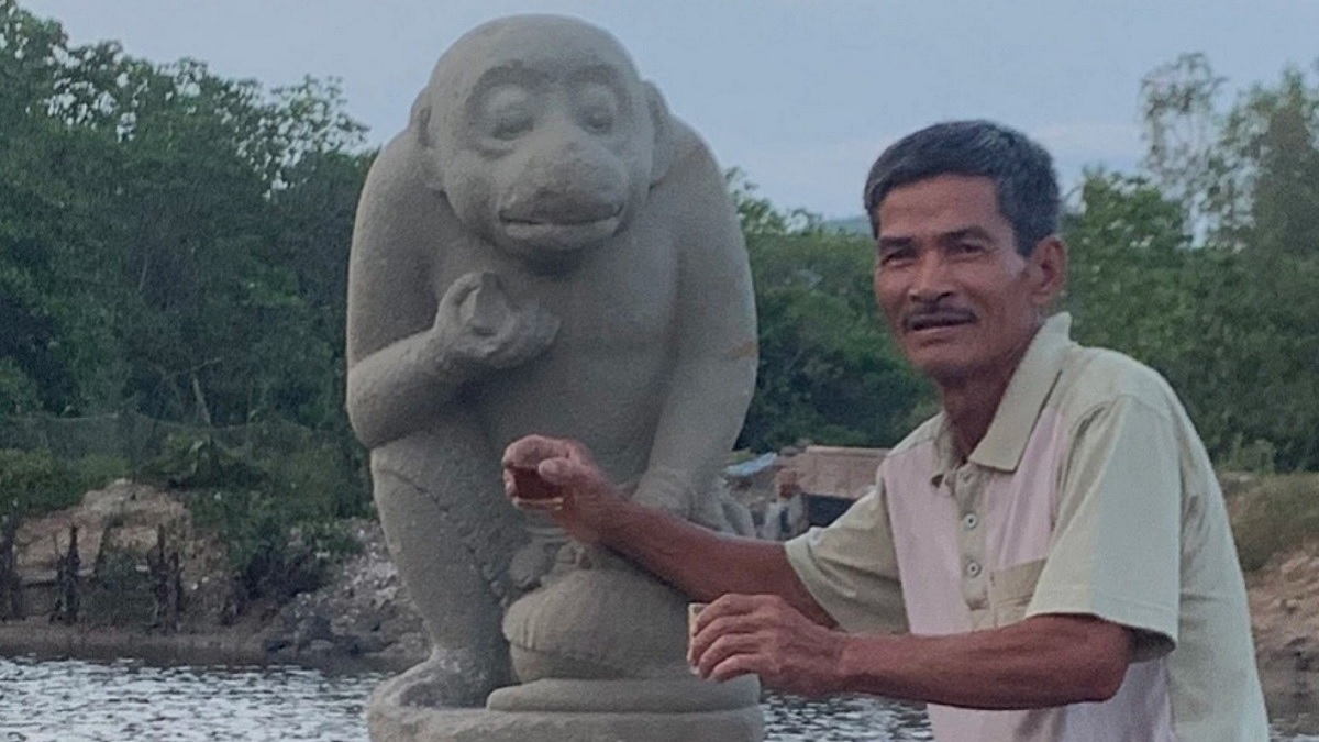 Champa Monkey God Statue Discovery Earns Finder Nearly VND 93 Million Reward