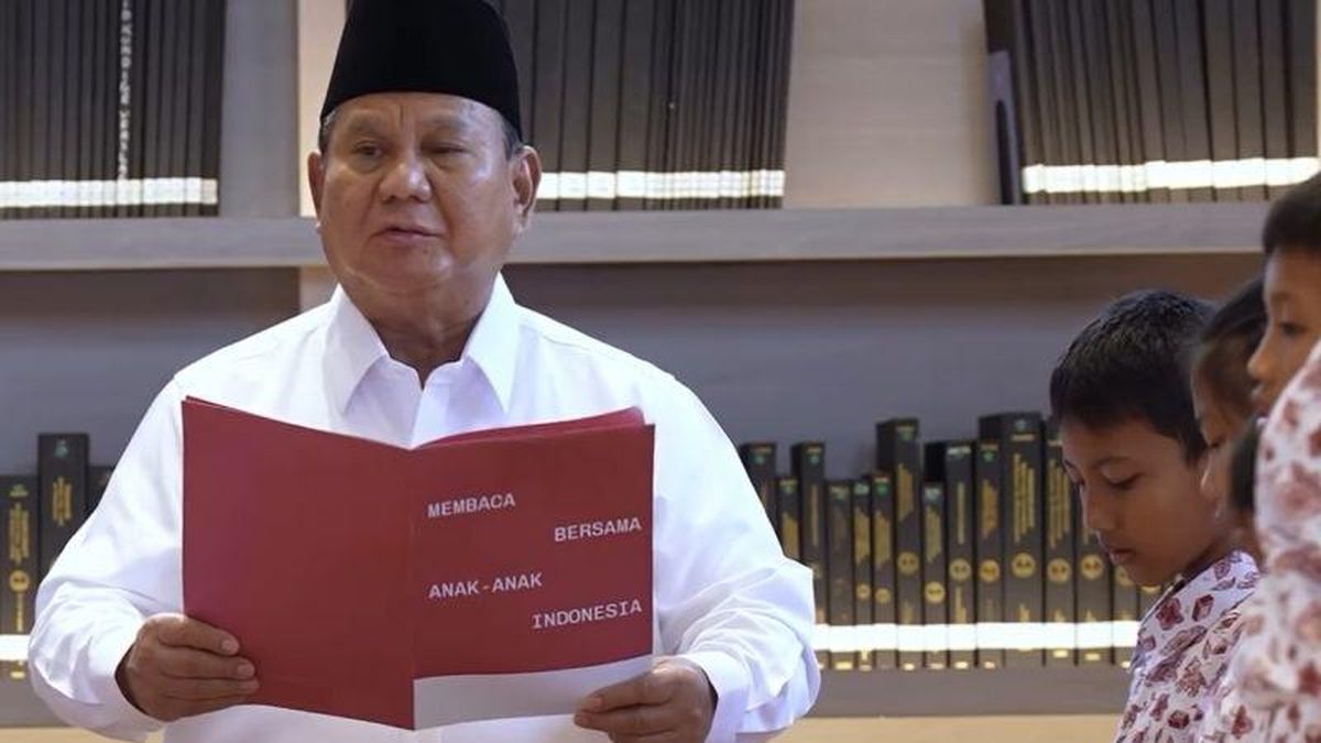 Prabowo Leads Elementary Students in Reciting Youth Pledge