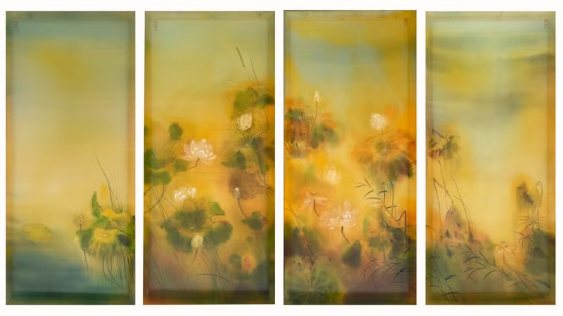 Vietnamese Artist's 'Vast Lullaby' Exhibition Captures Nature's Poetic Essence