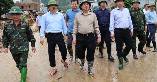 Deputy PM Inspects Flood-Hit Areas in Lai Chau, Directs Recovery and Resettlement Efforts