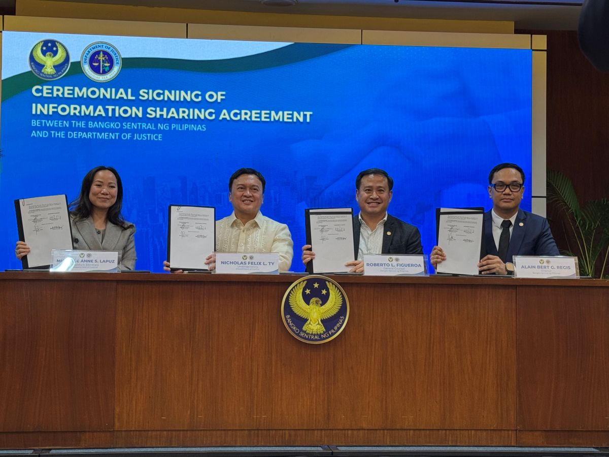 BSP, DOJ Ink Information-Sharing Pact to Boost Scam Investigations