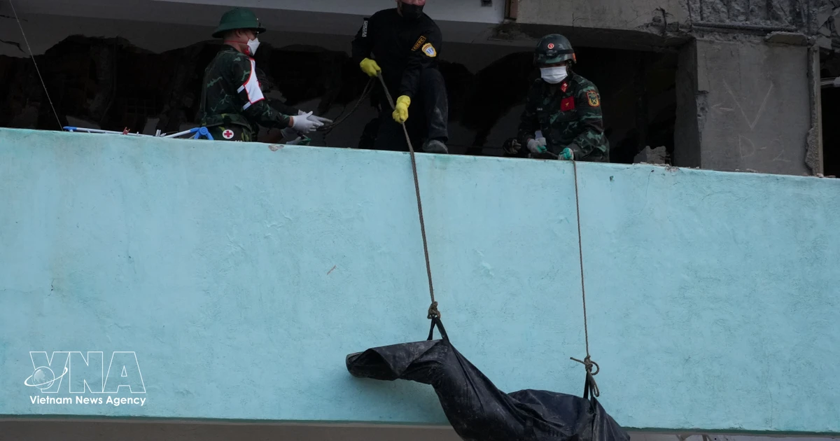 Vietnam Rescuers Recover 11 Earthquake Victims in Venezuela