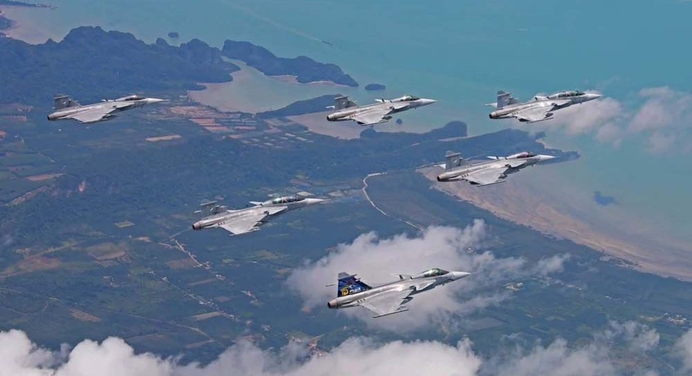 タイ、グリペン戦闘機8機追加購入へ 空軍近代化の一環