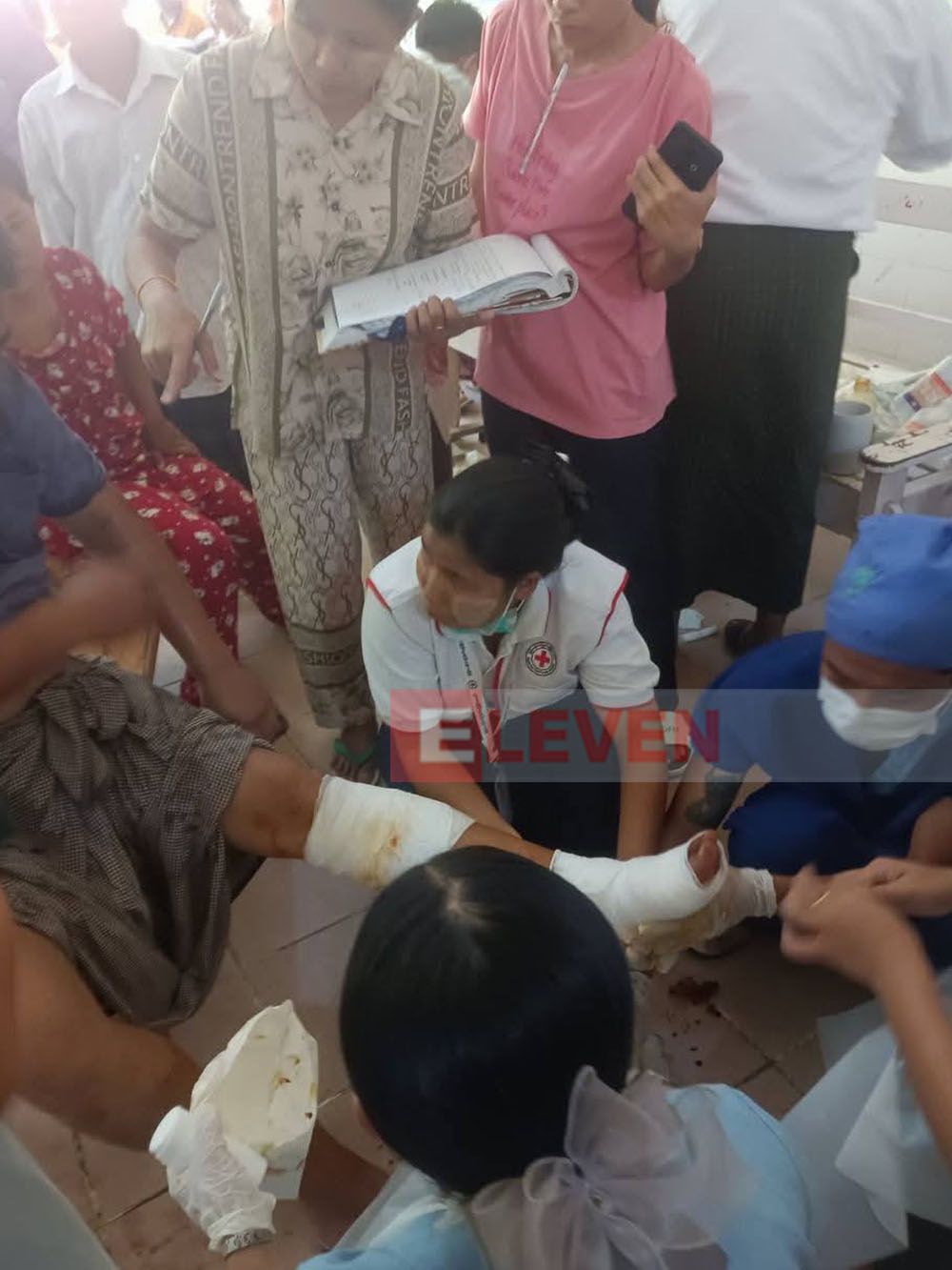 シッタンウェ市入管事務所で爆発、職員含む17人負傷