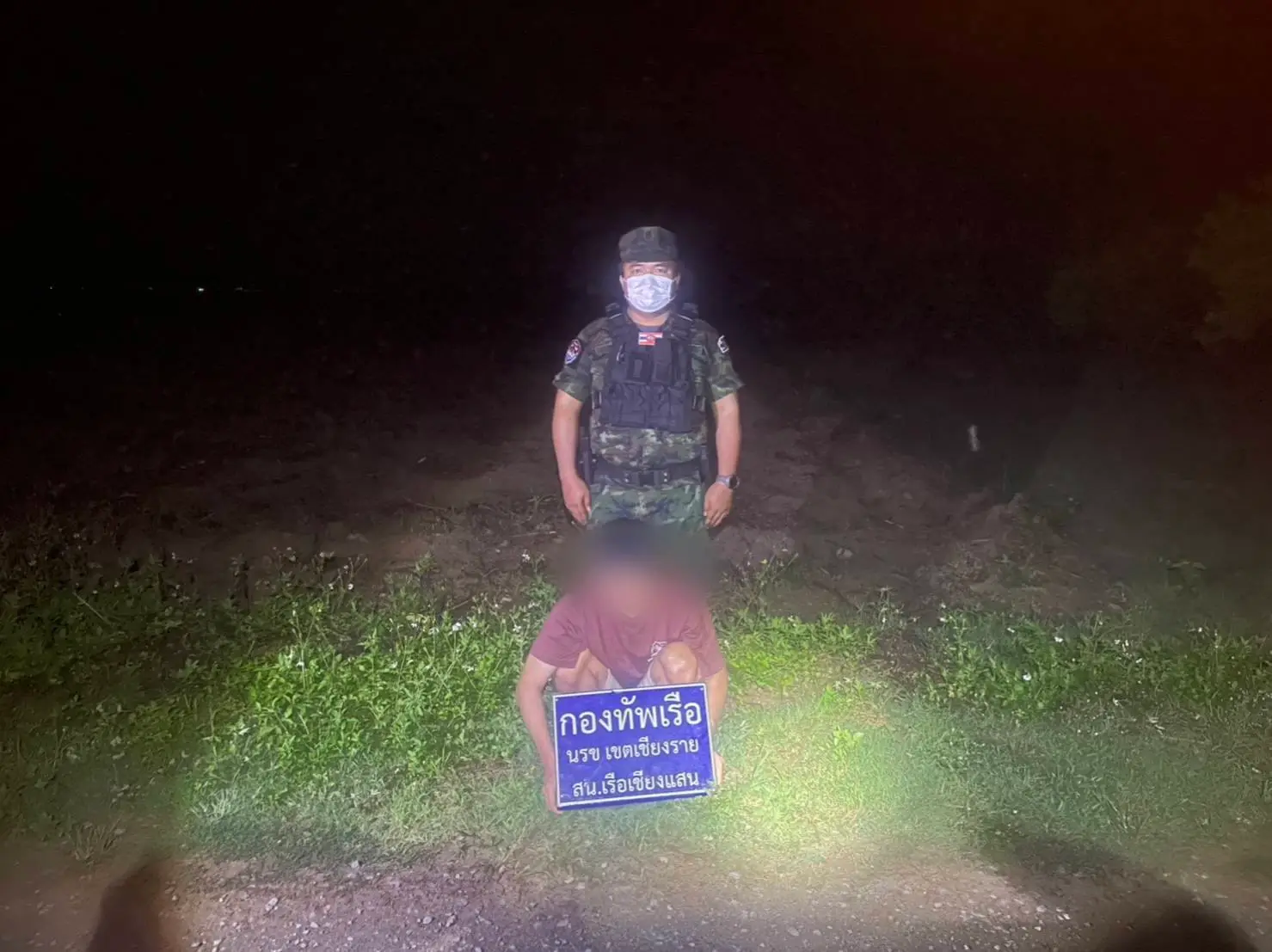 Chiang Rai Border Patrol Busts Chinese Man Smuggling Motorcycles