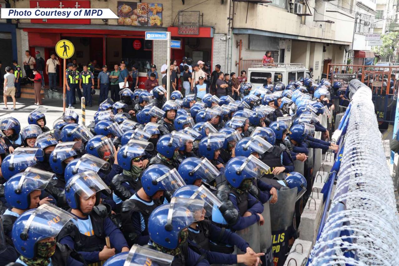PNP Security Preparations for SONA Over 90% Complete