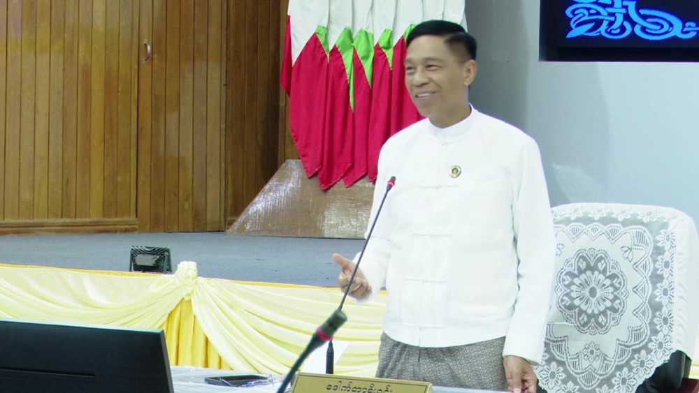 Work Coordination Meeting: MSWRR UM delivered the opening speech