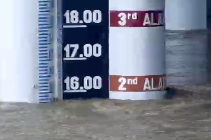Marikina River Under 2nd Alarm Amid Habagat Rains