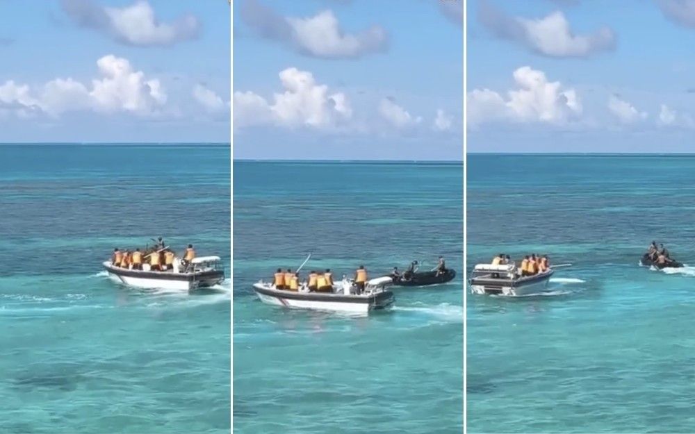 南シナ海で中国海警局がフィリピン海軍隊員に暴行、負傷者発生