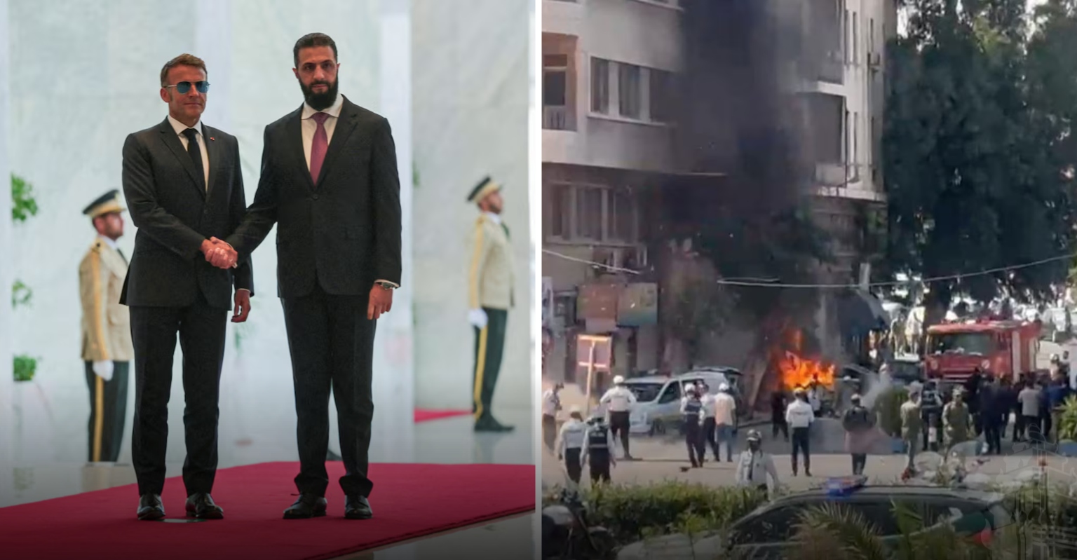 Macron's Syria Visit Marred by Bombings in Damascus