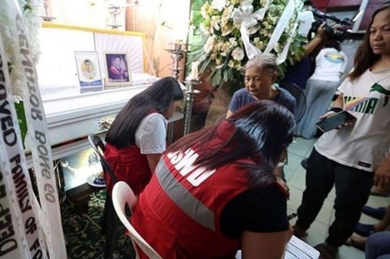 Quezon City Govt. Extends Aid to Family of Slain Motorcycle Taxi Rider