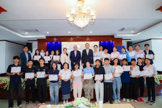 Lao Youth Enhance Content Creation Skills to Combat Online Scams and Human Trafficking