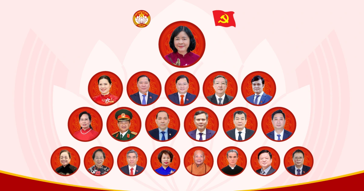 New Leadership Elected for the Central Committee of the Vietnam Fatherland Front