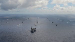 比、環太平洋演習で米と一体化 海上能力強化をアピール