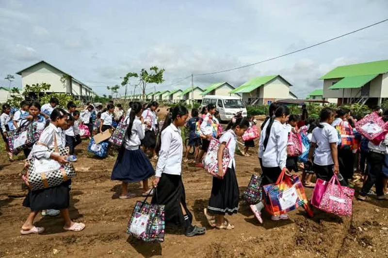 タイ国境紛争で故郷に戻れぬカンボジア市民、情報相がAFP報道を引用し現状訴え