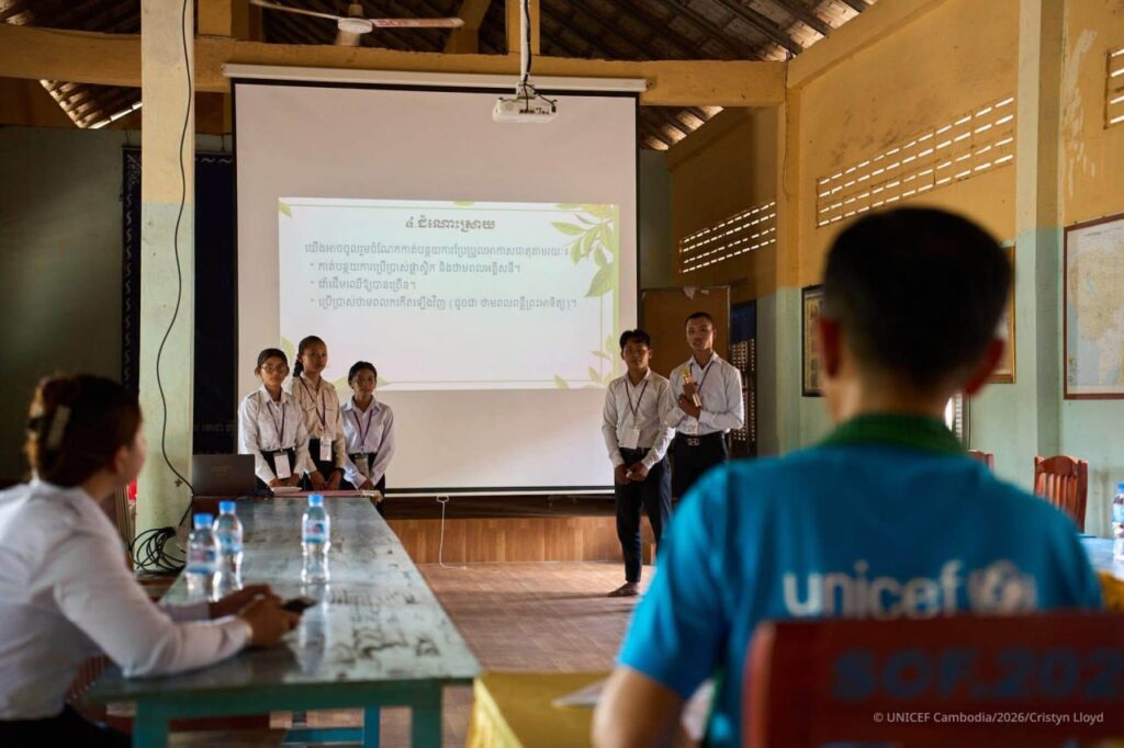 UNICEF Empowers Tens of Thousands of Cambodian Youth with 21st Century Skills and Digital Literacy