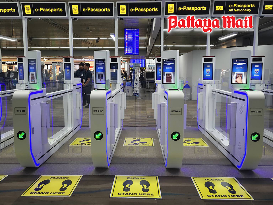 プーケット空港、国際線出国に自動化ゲート導入へ