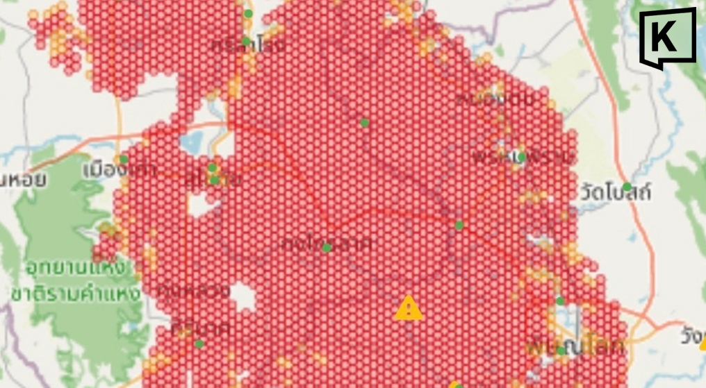 GISTDA Warns of Flood Risks Across 3,900 Sq Km in Northern Thailand