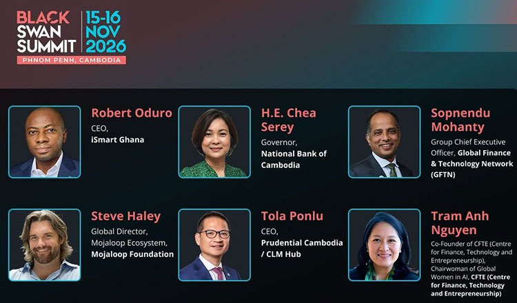 Cambodia to Foster Global Fintech Ties at Black Swan Summit