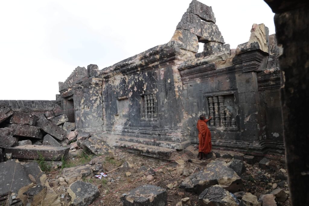 プレアビヒア寺院、未曽有の被害、ユネスコ報告書で明らかに