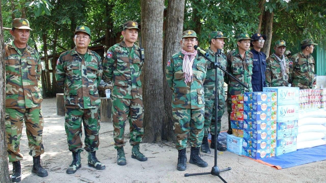 Kampong Thom Authorities Support Troops Battling Natural Resource Crimes