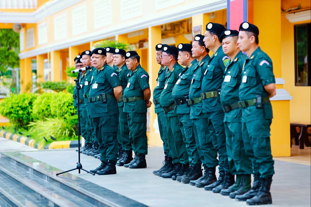Siem Reap Provincial Police Mobilize Forces for Disaster Response, Prioritizing Citizen Safety