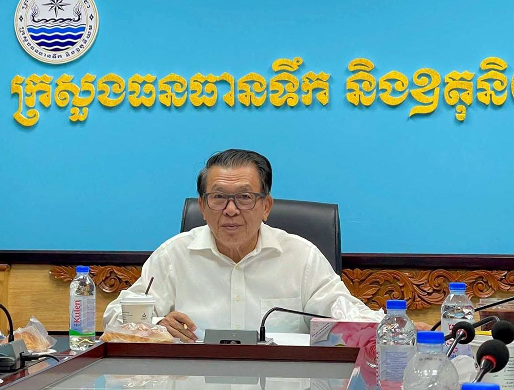 Cambodia's Ministry of Water Resources and Meteorology Reviews Regional Development Policies and Future Plans