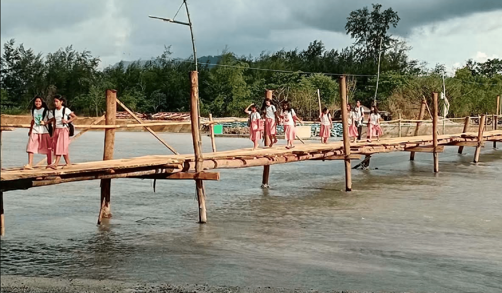 San Marcelino Classes Resume After Flood Damage; New Road Project Mapped Out