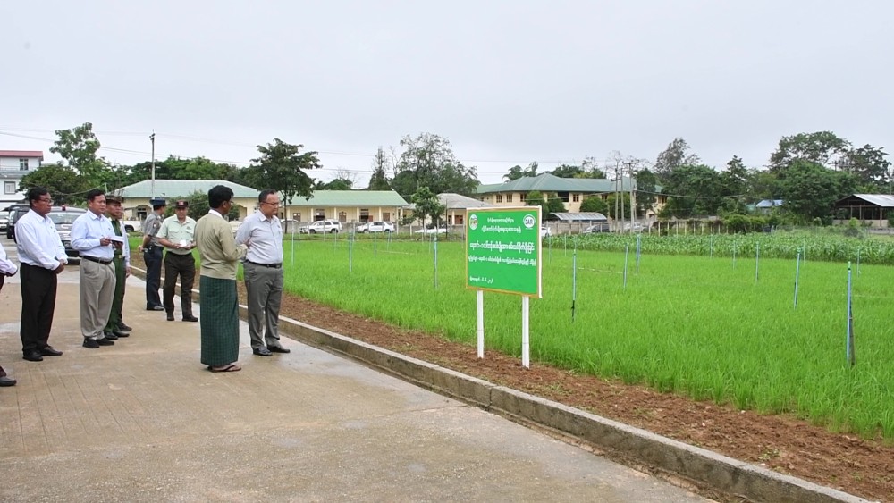 Inspection of Development Works: Kayah State CM inspected development works