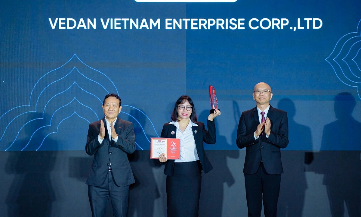Vedan Vietnam Recognized Among Top 10 FDI Enterprises with Impressive Growth for 2025-2026