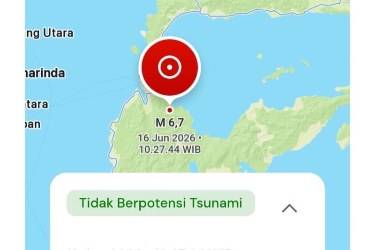 Magnitude 6.7 Earthquake Jolts Palu, Central Sulawesi